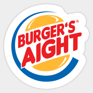 Burger Squire Sticker